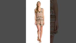 MINKPINK Temple Romper | SwimOutlet.com