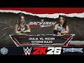 GIULIA VS MICHIN. EXTREME RULES. WWE 2K26. TQS