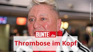 Thrombose im Kopf: Hubert Fella muss sich operieren lassen
