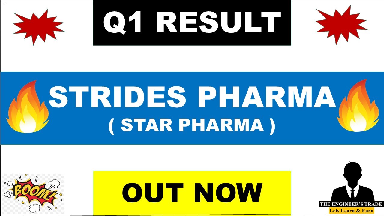 Strides Pharma Q1 Results 2024 | Strides Pharma share latest news | strides Pharma share | star