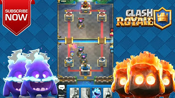 1.8 elixir  cycle deck || clash royale || fun game play with sprites #clashroyale