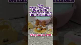 New MGA's Miniverse Make It Mini Real Baby Nurture Mini Collectibles