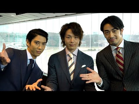 大谷亮平＆中村倫也＆賀来賢人、ＣＭで和気あいあい