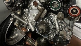 1990￼ Mitsubishi eclipse GSX Piston, and rod installation