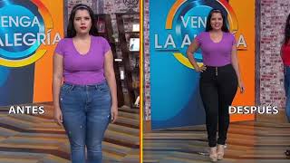 COMFY JEANS CICLON Son puestos a prueba y FUNCIONAN en ¡Venga la Alegria!  Con Anette Cuburu - YouTube
