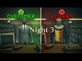 Survive night 3 in Roblox movie massacre #gameplay #horrorgaming #gaming #gamingvideos 