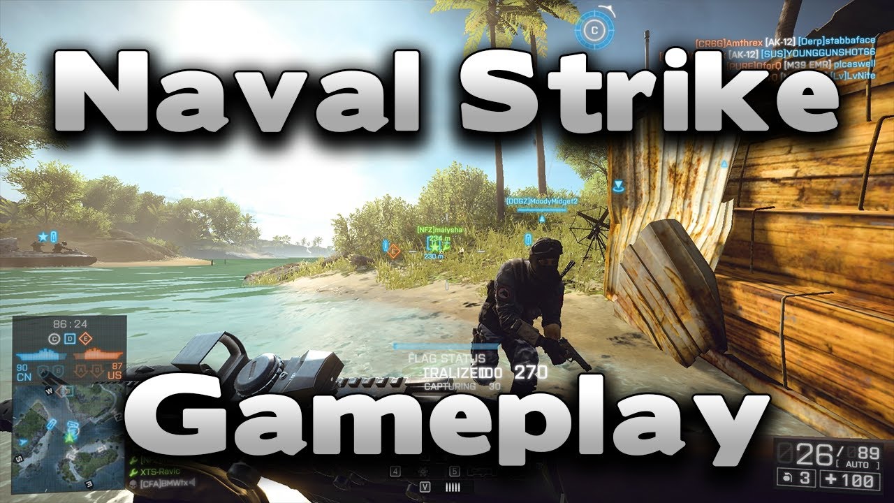 Battlefield 4 Naval Strike DLC Gameplay