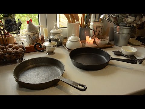 Find joy in organizing your home|Restoring a cast iron skillet | Make a Healthy Salad with me
