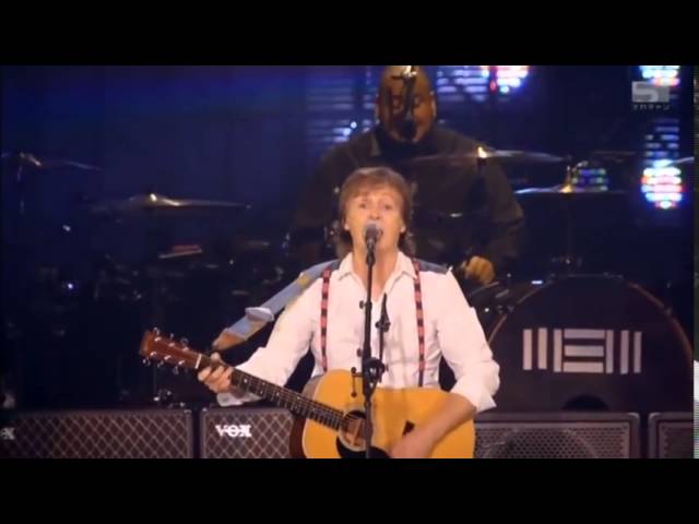 Paul Mccartney - I've Just Seen A Face (live On