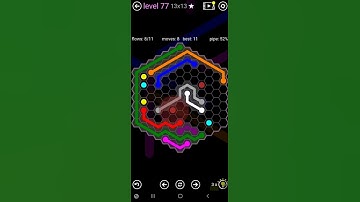 How To Solve Flow Free Hexes Premium 13x13 Mania Level 77 Board Walk Through Solution Walkthrough