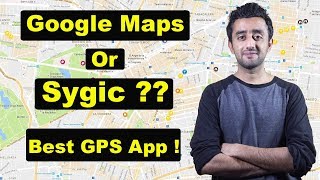 Best Offline GPS App - Google Maps Vs Sygic GPS App ?? Urdu Hindi screenshot 4