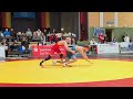 WRESTLING/RINGEN DEUTSCHEMEISTERSCHAFT 2023 A-JUGENG BIS 65 KG. WAGIN,M(HESSEN)-BUDANOV,D(SAARLAND)
