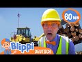 Baufahrzeuge lernen mit Blippi | Blippi | Moonbug Kids Deutsch
