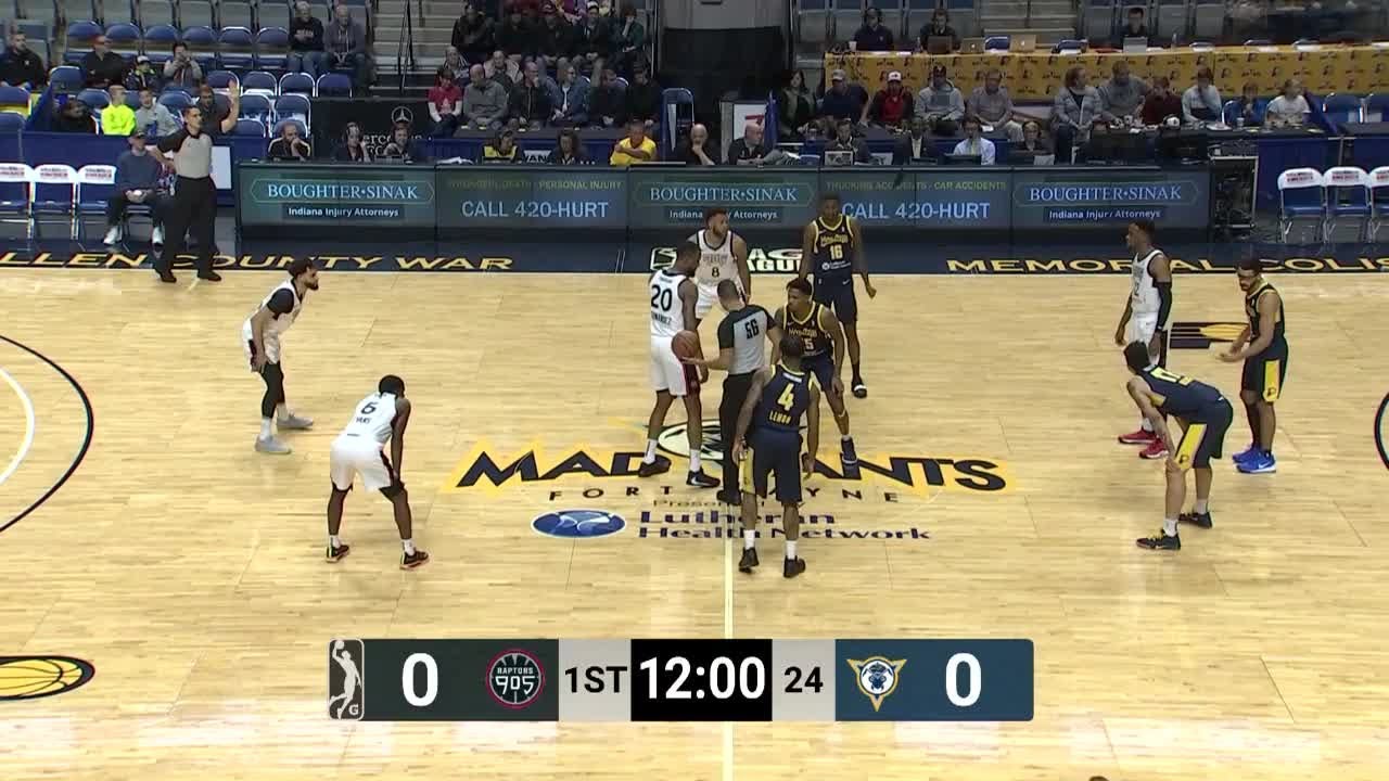 Fort Wayne Mad Ants vs. Raptors 905 - Condensed Game