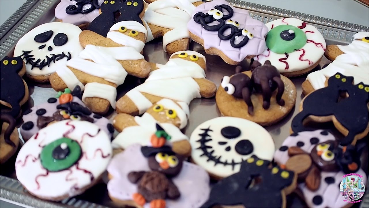 video tutorial biscotti per halloween !!!