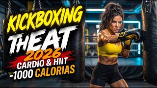1 HOUR WORKOUT MUSIC 2026 🔥 140 BPM Cardio Kickboxing Music 🔥 Boxing & Full Body HIIT