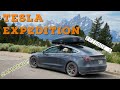 Tesla Camping In National Parks And Road Trip - Montana to Utah