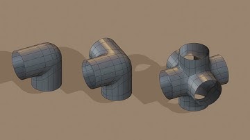 Joining pipes in BLENDER in 2 minutes