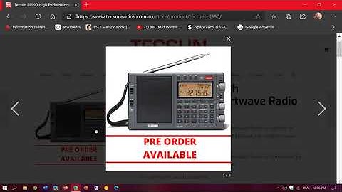Looking at the new Tecsun PL 990 and latest receivers Sept 7th 2020