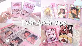 [EVER AFTER-LOG🩷] UNIS EverLast Concert Tour merch unboxing, photocard decos, SWICY albums screenshot 1