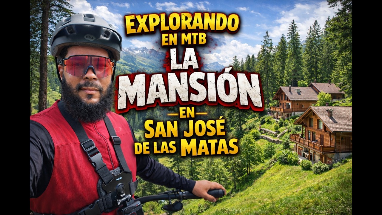 EXPLORANDO LA MANSION DE SAN JOSE DE LAS MATAS EN MTB.