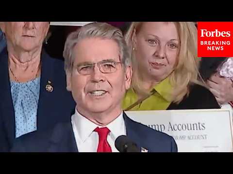 JUST IN: Scott Bessent Holds Press Briefing To Promote Trump Accounts In Harrisburg, Pennsylvania