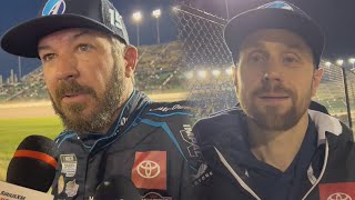 Martin Truex Jr And James Small Discuss Kansas Ending And Strategy