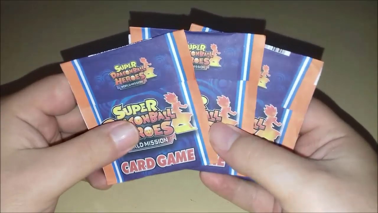 Unveiling the New Collection!! Super Dragon Ball Heroes Cards