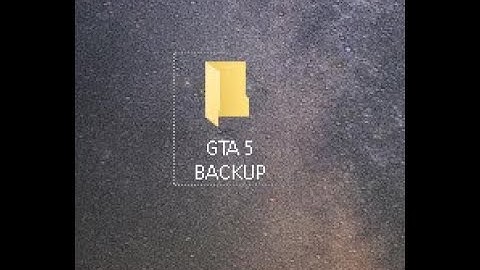 GTA 5 FILES BACKUP PC IN HINDI | HOW to backup gta 5 | 2021