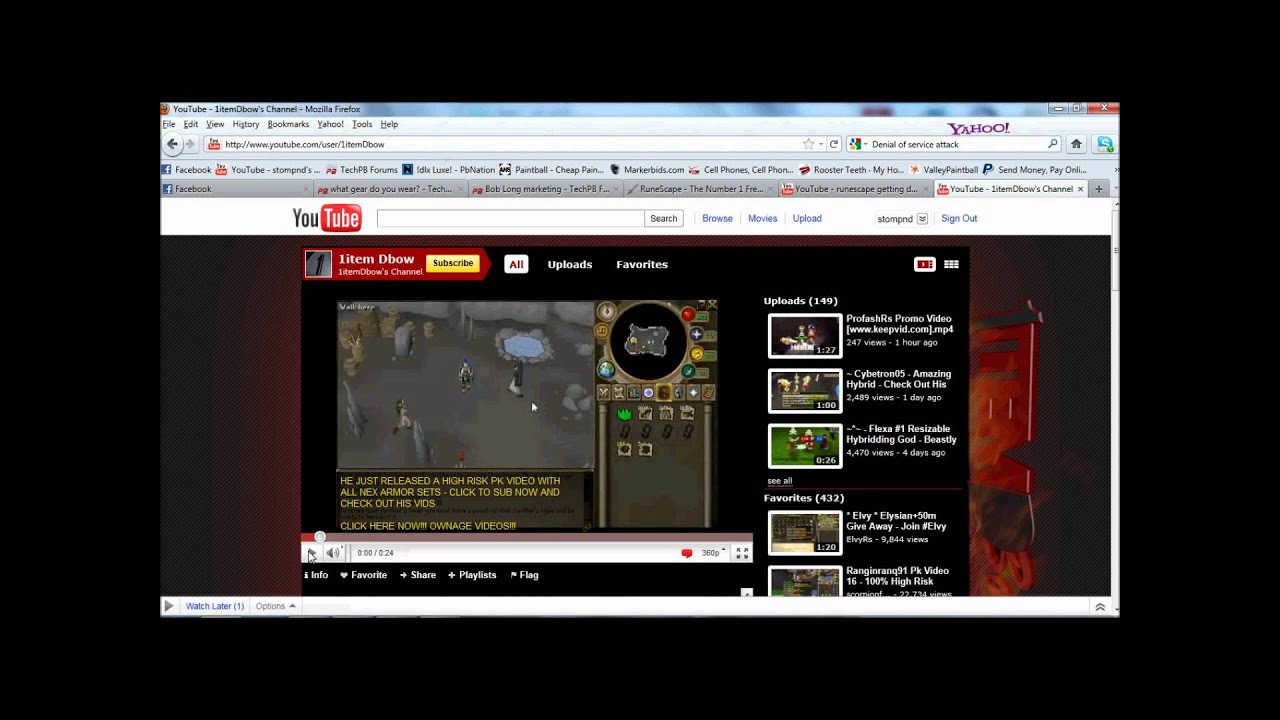 DDoS and Runescape is BOGUS and STUPID