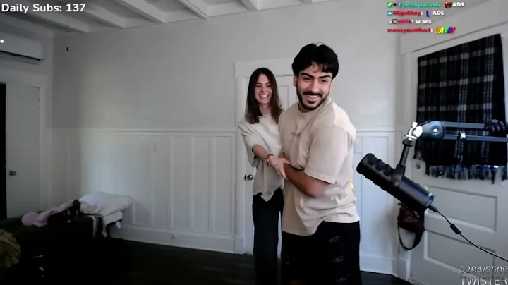 Connor & Morgan argue over Kissing on Stream