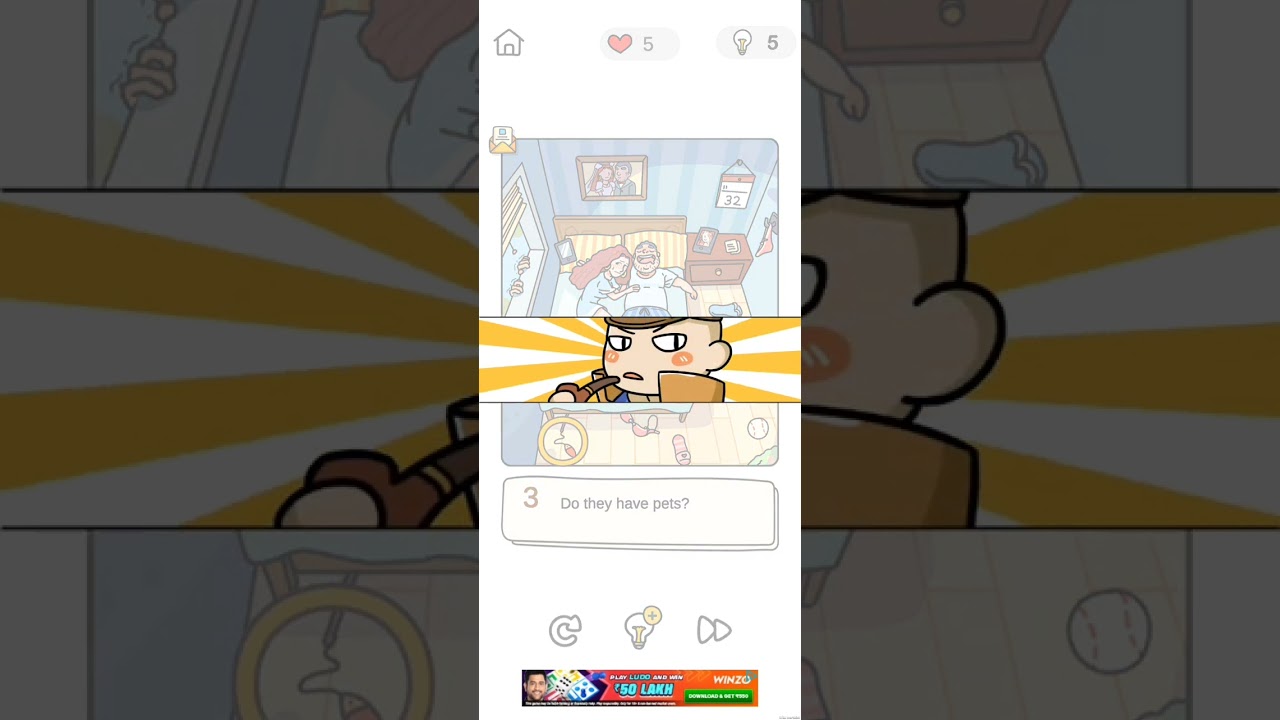 Brain Out Detective Level 5 #brainoutlevelsolution #brainout #brainoutlevels #braintest