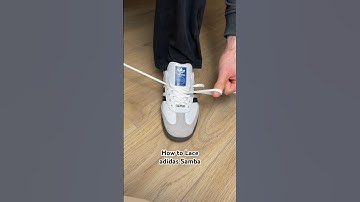 The ONLY way to lace your adidas Samba’s in 2024!😮‍💨
