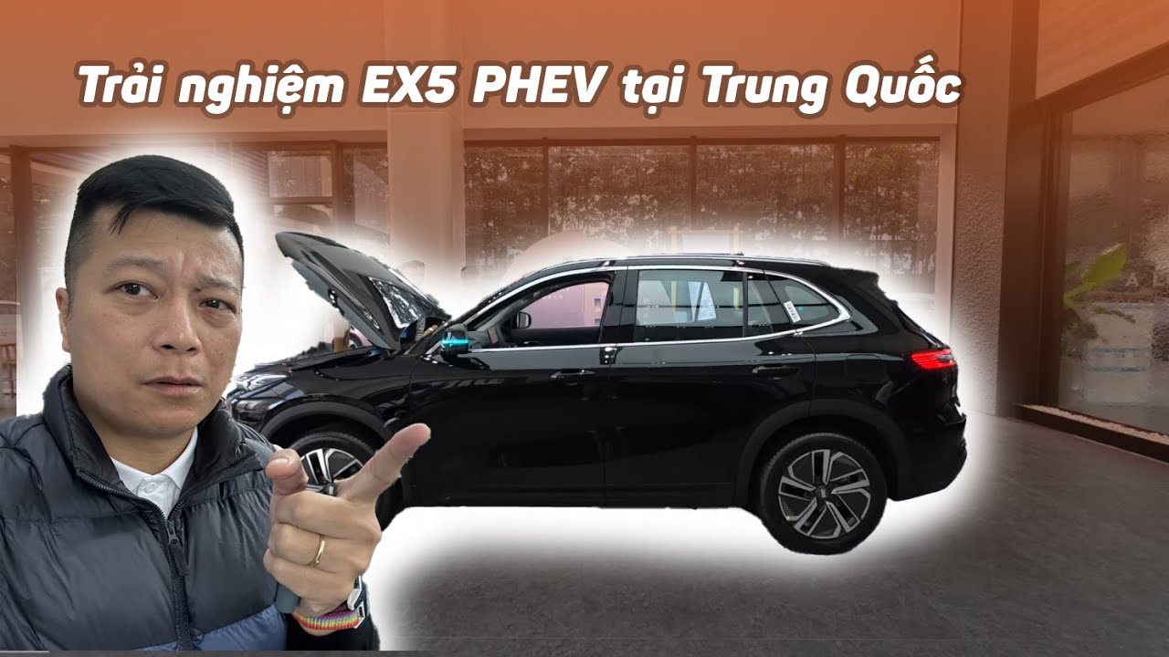 Đi xem Geely EX5 PHEV sắp bán tại Việt Nam