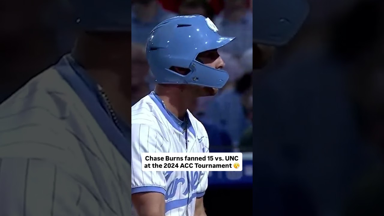 Chase Burns was filthy long before becoming an MLB All-Star 😤 #wakeforest #mlballstargame #baseball