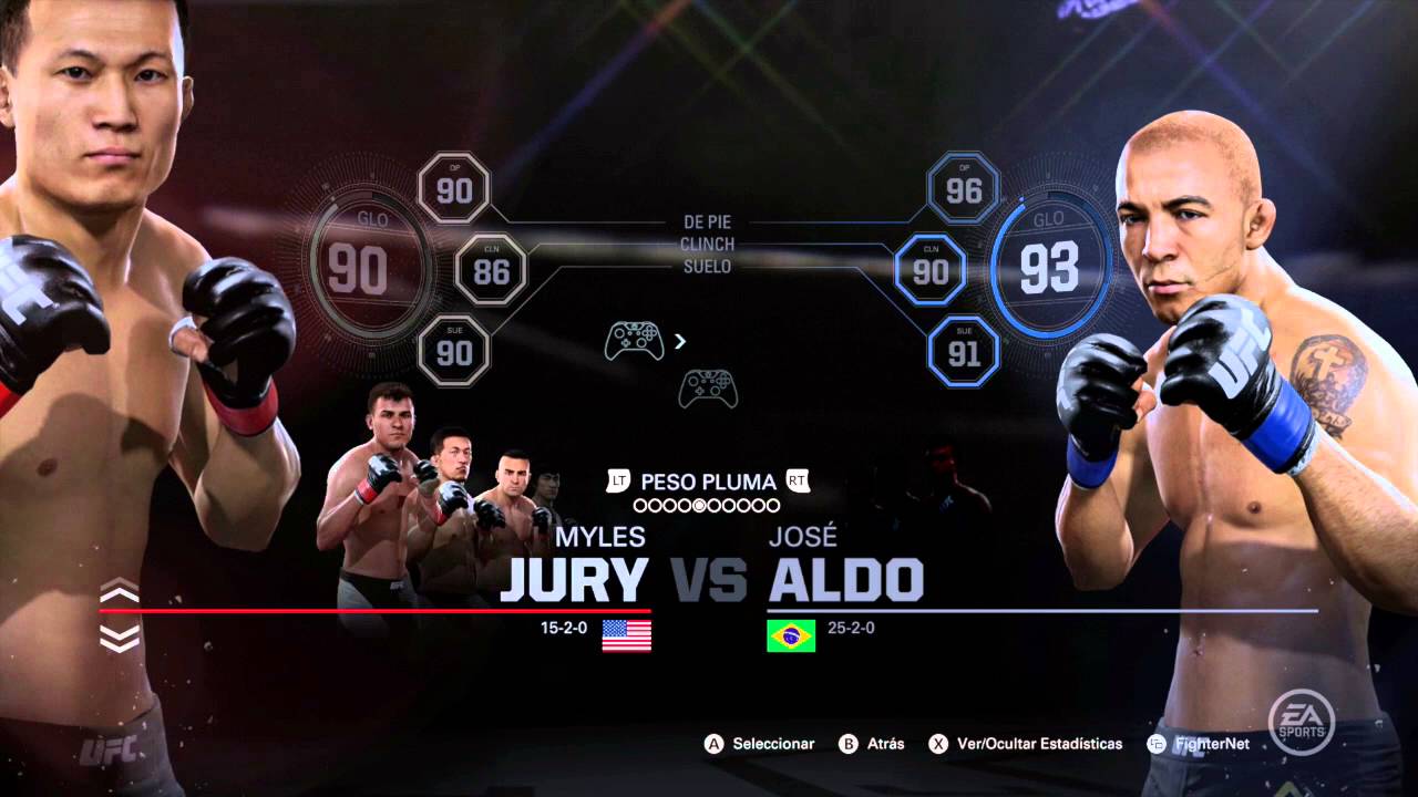 UFC 2 : Todos los luchadores - All Fighters - YouTube