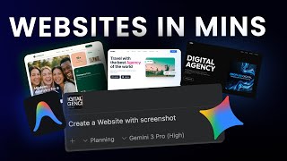 Google ANTI GRAVITY Turned SCREENSHOT Into WEBSITE and I DEPLOY it FREE (No Code)