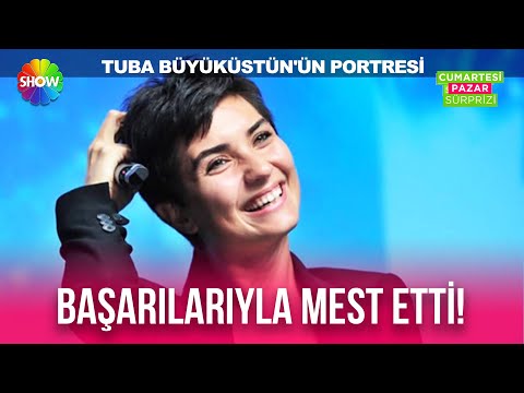 Güzelliği ve yeteneğiyle mest eden Tuba Büyüküstün'ün portresi!