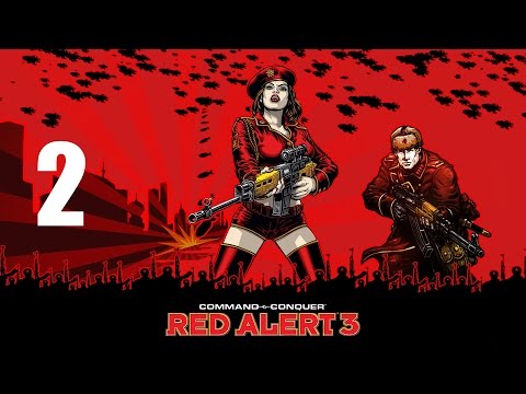 Видео: Кооперативное Прохождение Red Alert 3 - 2 серия (HARD)