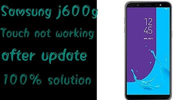 Samsung j6 touch screen not working#samsungj600gtouchnotworking,#samsungj6touchnotworkingafterupdate