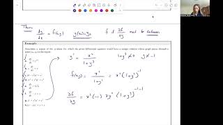 Full Unique Solution for IVP DE Conditions Simple Example part g Update