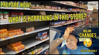 WHAT IS HAPPENING NOW IN THIS STORE…MAJOR CHANGES FOR MANY