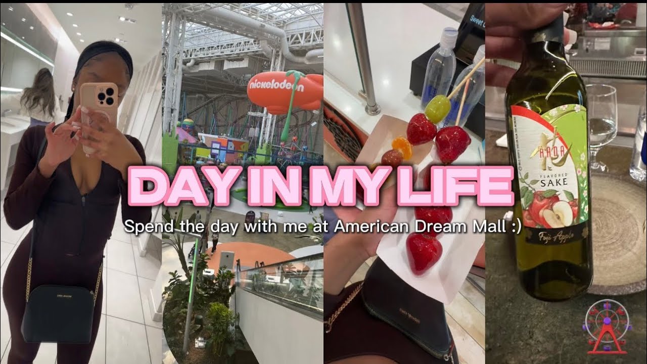 I went to American Dream Mall for the first time 🎢📍 - YouTube