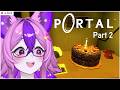 I Played PORTAL For The Very First Time... (Blind Playthrough Pt 2)