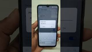 How to set Wifi hotspot password and limit in itel vision 3#shorts