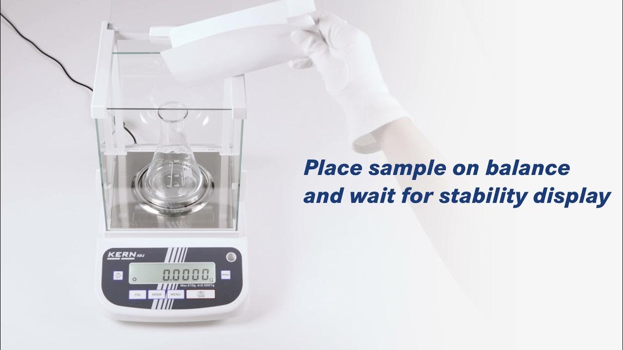 The price leader in analytical balances with internal or external