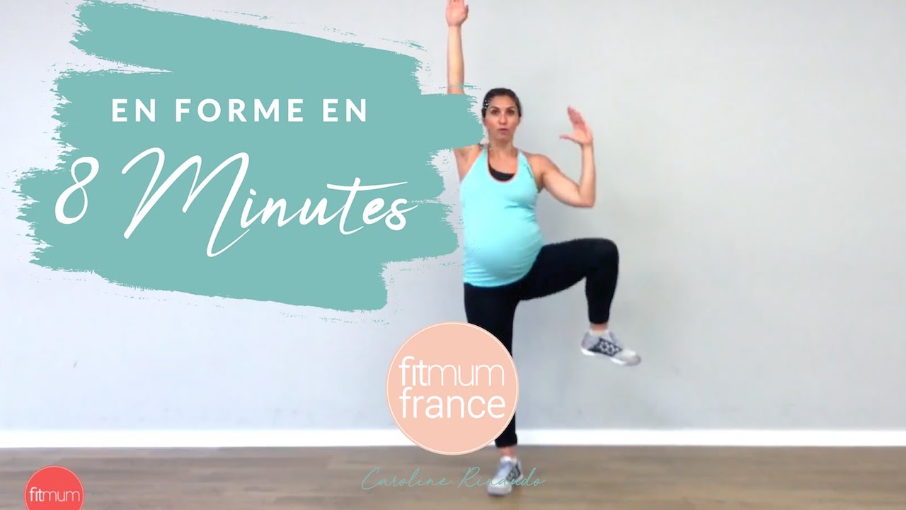 SPORT PENDANT LA GROSSESSE ♥ Renfo avec un Swiss Ball par FitMumFrance.fr  (Full Training) 