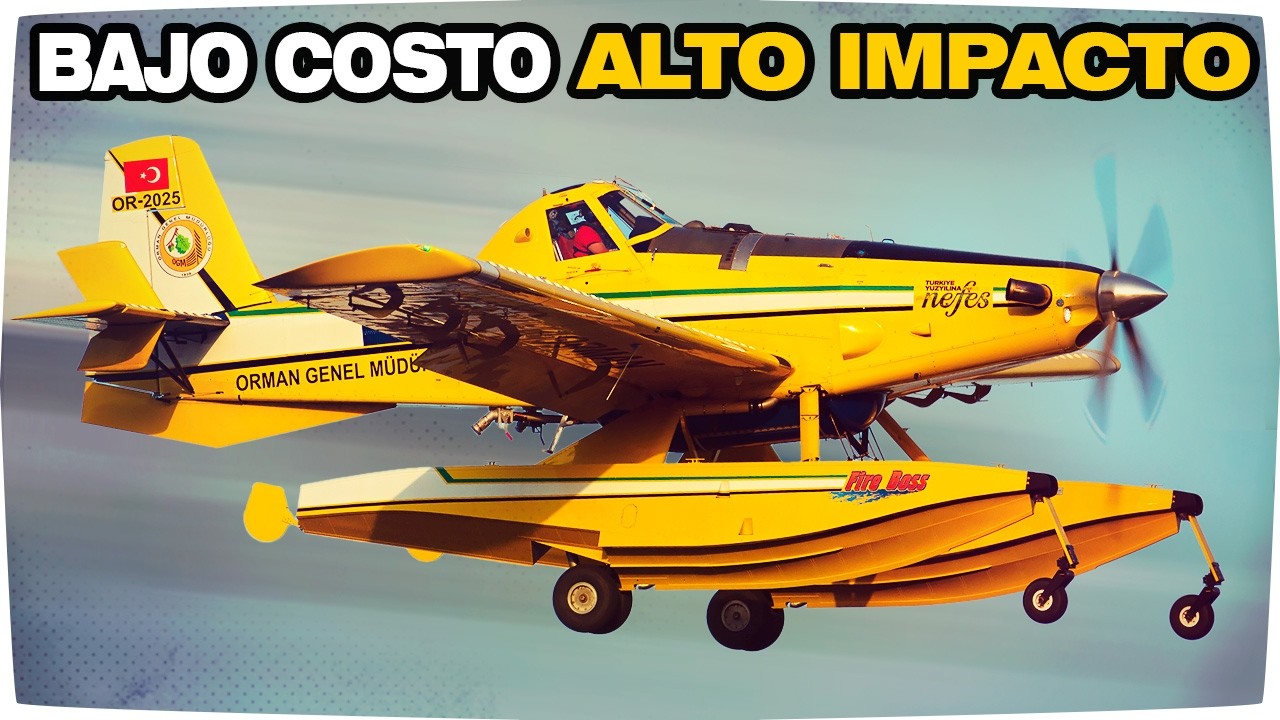 De los campos al combate: la increíble historia del Air Tractor