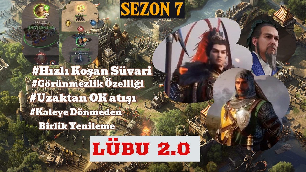 Sezon 7 Bomba gibi.  Menzilli okçular Görünmez kılıçlılar Hücum eden Süvariler @ageofempiresmobile ​