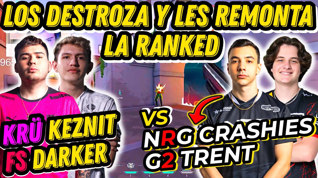 KEZNIT DESTROZA A NRG CRASHIES Y G2 TRENT EN RANKED Y LE HACE INICIADOR keznit-destroza-a-nrg-crashies-y-g2-trent-en-ranked-y-le-hace-iniciador